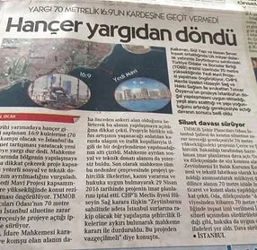 BİR İMAR YOLSUZLUĞUNA DAHA DUR DEDİK...